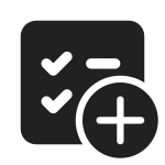 Task List Add SVG Icon